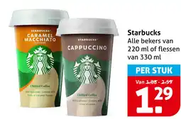 Hoogvliet Starbucks aanbieding