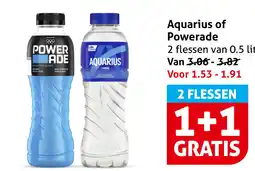 Hoogvliet Aquarius of Powerade aanbieding