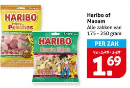Hoogvliet Haribo of Maoam aanbieding