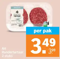 Albert Heijn AH Rundertartaar aanbieding