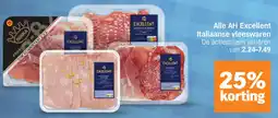 Albert Heijn Alle AH Excellent Italiaanse vleeswaren aanbieding