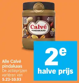 Albert Heijn Alle Calvé pindakaas aanbieding
