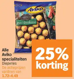 Albert Heijn Alle Aviko specialiteiten Diepvries aanbieding