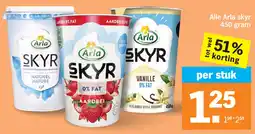 Albert Heijn Alle Arla skyr aanbieding