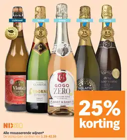 Albert Heijn Alle mousserende wijnen aanbieding