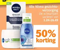Albert Heijn Alle Nivea gezichtsverzorging aanbieding