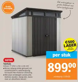 Albert Heijn keter Tuinhuis Artisan 77 aanbieding
