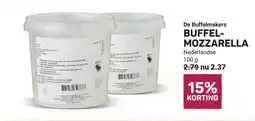 Ekoplaza De Buffelmakers buffel-mozzarella aanbieding