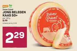 Ekoplaza Zuiver Zuivel JONG BELEGEN KAAS 50+ aanbieding