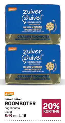 Ekoplaza Zuiver Zuivel ROOMBOTER aanbieding