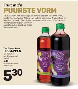 Ekoplaza Your Organic Nature Diksappen aanbieding