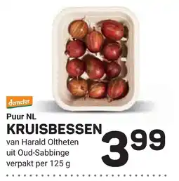 Ekoplaza demeter PUUR NL KRUISBESSEN aanbieding