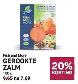 Ekoplaza Fish and More Gerookte Zalm aanbieding