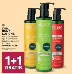 Ekoplaza Weleda BODY-LOTIONS aanbieding
