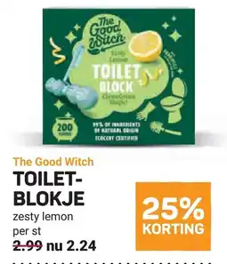 Ekoplaza The Good Witch toilet-blokje aanbieding
