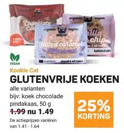 Ekoplaza Kookie cat glutenvrije koeken aanbieding