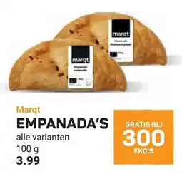 Ekoplaza Marqt empanada's aanbieding
