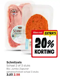 Jumbo Schnitzels aanbieding