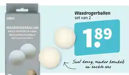 Wibra Wasdrogerballen aanbieding