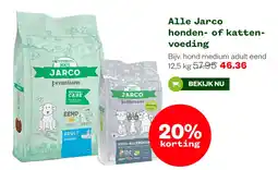 Welkoop Jarco honden- of kattenvoeding aanbieding