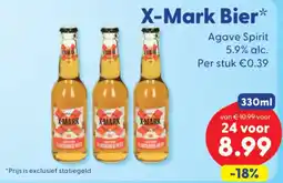 Die Grenze X-Mark Bier aanbieding