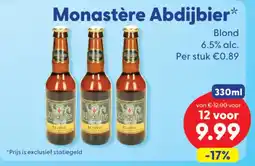 Die Grenze Monastère Abdijbier aanbieding