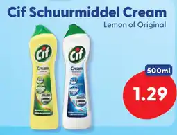 Die Grenze Cif Schuurmiddel Cream aanbieding