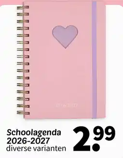 Wibra Schoolagenda aanbieding