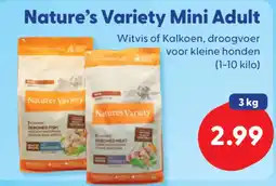 Die Grenze Nature's Variety Mini Adult aanbieding