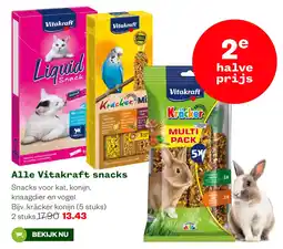Welkoop Vitakraft snacks aanbieding