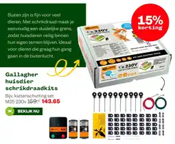 Welkoop Gallagher huisdier schrikdraadkits aanbieding