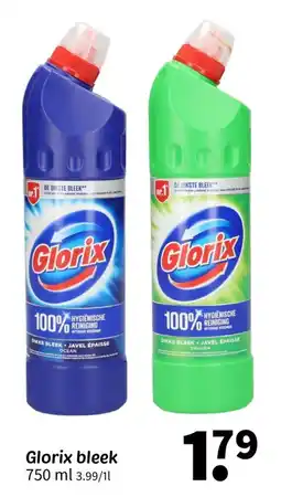 Wibra Glorix bleek aanbieding