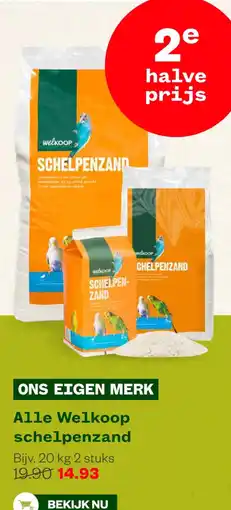 Welkoop Welkoop schelpenzand aanbieding