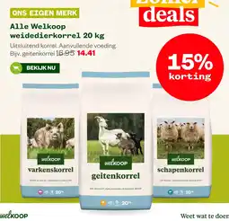 Welkoop Welkoop weidedierkorrel aanbieding