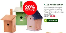 Welkoop Nederland nestkast mees aanbieding