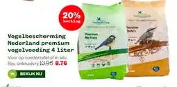 Welkoop Vogelbescherming Nederland premium vogelvoeding aanbieding