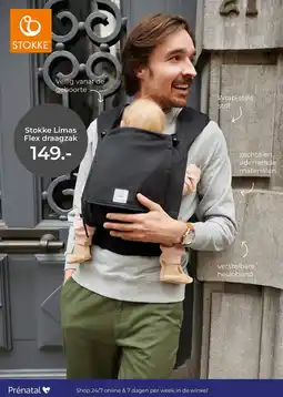 Prenatal Stokke Limas Flex draagzak aanbieding