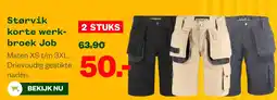 Welkoop Storvik korte werkbroek Job aanbieding