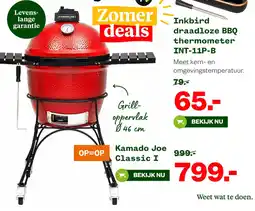 Welkoop Kamado Joe Classic I aanbieding