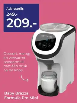 Prenatal Baby brezza formula pro mini aanbieding