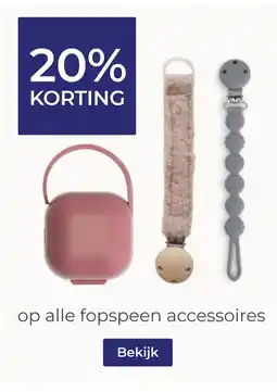 Prenatal Fopspeen accessoires aanbieding