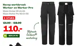 Welkoop Havep Worker en Worker Pro aanbieding