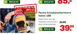 Welkoop Fento kniebeschermers home 150 aanbieding