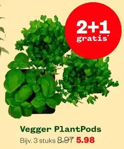 Welkoop Vegger PlantPods aanbieding
