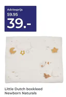 Prenatal Little dutch boxkleed newborn naturals aanbieding