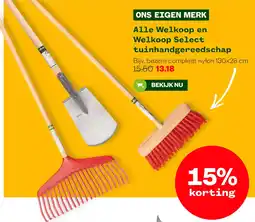 Welkoop Welkoop welkoop select tuinhandgereedschap aanbieding