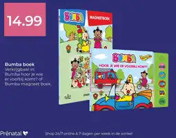 Prenatal Bumba boek aanbieding