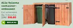 Welkoop Alle Volente container-ombouwen aanbieding