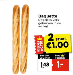 Vomar Voordeelmarkt Baguette aanbieding