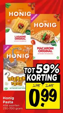 Vomar Voordeelmarkt Honig Pasta aanbieding